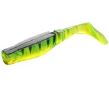 Силікон Mikado Fishunter (їстівний) 5 см 5 шт. Чорно-салатовий (PMFHL5-57)