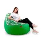 Крісло-мішок Комфорт SanchoBAG Green Leaf