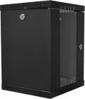 Шафа монтажна настінна CMS 6U 10" Чорна (UA-ШТК-6U-BK)