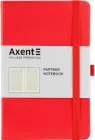 Нотатник Axent Partner 125х195 мм у лінійку 96 аркушів Червоний (8308-05-A)