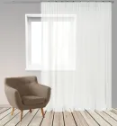 Тюль Di&Di Бест Вуаль 250х250 з обважнювачем Молочний (ROZ6400061129)