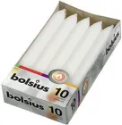 Столові свічки 170/20 10шт Білі 702202 Bolsius