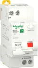 Диференційний автоматичний вимикач Schneider Electric RESI9 25 А, 30 мА, 1P+N, 6кA, кривая С, тип АС (R9D25625)