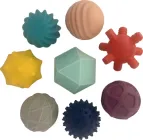 Набір розвивальних текстурних м'ячиків Beiens 8 шт (YZ49)