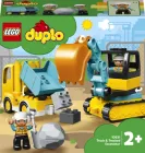 Конструктор LEGO DUPLO Town Вантажівка та гусеничний екскаватор 20 деталей (10931)