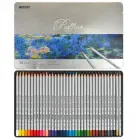 Набір кольорових олівців Marco Raffine 7100-36TN 36 кольорів, в металевому пеналі.