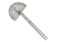 Кутомір Stainless Steel З лінійкою 10 см (1005-111-00)