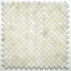 Мозаїка з натурального каменю Amera Mosaic - White (T) 32x32