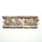 Мозаїка з натурального каменю Amera Mosaic - 1 Mix 8x25