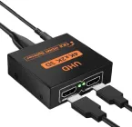 Активний HDMI сплітер Voltronic 1на2 порта, 4K, 2K, 3D, 1080Р, 1,4 версія, DC5V/2A Q50, Box (2000000172750)