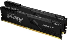 Оперативна памʼять Kingston Fury DDR4-3200 65536 MB PC4-25600 (Kit of 2x32768) Beast Black (KF432C16BBK2/64)
