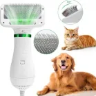 Щітка-фен для вовни собак і кішок 2в1 PET Grooming Dryer WN-10 портативний масажер гребінець для грумінгу тварин Білий (D-2019090625)
