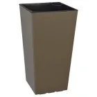 Розумний вазон Plastkon Elise 20 см коричневий 411139272