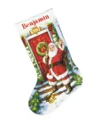 Набір для вишивання Dimensions Welcome Santa Stocking (08901)