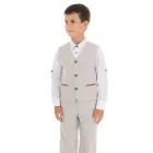 Штани й жилет бежевий 116 ріст 1054116