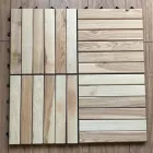 Садовий паркет-трап декінг ясен HomeDeco 1м2
