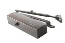 Доводчик дверний GEZE TS 1500 із ричажною тягою коричневий