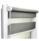 Ролету Roll Star День-Ніч 62,5x150 см Темно-сірий (DN5)