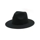 Фетровий капелюх Федора Чорний 56-58р