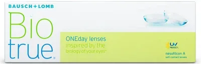Контактні лінзи Bausch&Lomb Biotrue ONEday BC=8.6 DIA=14.2 PWR=-4.00 10 лінз