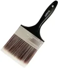 Пензель нейлоновий Zebra 4'' щетина 76 мм пластикова ручка (4823048028289)