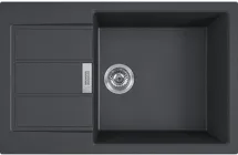 Кухонна мийка FRANKE Sirius 2.0 S2D 611-78 XL (143.0621.335) тектонайт чорна