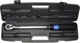 Ключ динамометричний Forsage Клацального типу зі швидкою фіксацією Premium 20/120 Нм 1/2" у пластиковому футлярі (F-6474525)