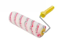 Малярний валик для фарби HorsAY Hard MULTICOLOUR з ручкою D 8 мм. Шубка виготовлена з поліаміду на тканинній основі. 48/250 мм (1903-202)