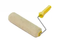 Валик малярний для фарби HorsAY Hard SYNTEX з ручкою D 6 мм. Шубка виготовлена з поліакрілу на тканинній основі. 38/240 мм (1903-006)