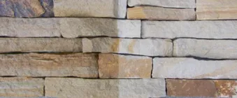 Натуральний декоративний камінь піщаник VINAVI селеандр 1 метр квадратний жовто сірий (код№ 1-2)