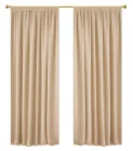 Штори Декорин Блекаут 150x270 см 2 шт Бежеві