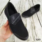 Мокасини чоловічі Dago Style чорні 41р (26,8 см)