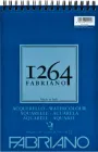 Альбом для акварелі Fabriano 1264 А4 300 г/м² на спіралі 30 аркушів (8001348212157)
