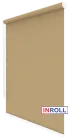 Ролета тканинна INROLL Eco-Standart 50х165 см Len Бежевий 881