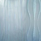 Органза жакардова тюль смуги кучеряве, блакитна, ш.275 (30210.006)