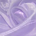 Органза тюль подвійна смуга бузкова темна, ш.280 (30513.014)