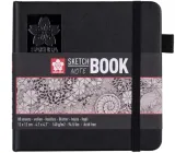 Блокнот кремово-білий 12х12см 80л 140г Sakura Sketch