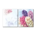 Модульна картина Artel «Гіацинти» 2 модуля 120x180 см