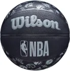 М'яч баскетбольний Wilson NBA All Team Black Size 7 (WTB1300XBNBA)