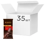 Упаковка шоколаду Roshen чорного Special 56% ВКФ 85 г х 35 шт (4823077632563_4823077633157)