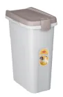 Контейнер для корму для собак і кішок Stefanplast 25 л (10 кг) світло-бежевий / білий (8003507984516)