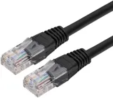Патч-корд RZTK CAT5e RJ45 UTP 10 м Чорний