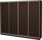 Шафа-купе чотиридверна Roko 238.4x242x60 см ДСП Дуб венге (20200024632)