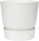 Вазон Elho Greenville Round 14 см Білий (492854)