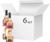 Упаковка вина Yellow Tail Pink Moscato рожеве напівсолодке 0.75 л х 6 шт (9322214011438)