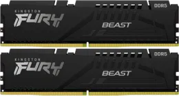 Оперативна пам'ять Kingston Fury DDR5-5200 32768 MB PC5-41600 (Kit of 2x16384) Beast Black (KF552C40BBK2-32)