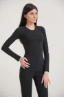Термокофта жіноча Kifa з вовною графіт ДЖО-512 M