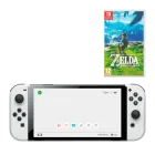 Набір Консоль Nintendo Switch OLED Model HEG-001 64GB White + Гра The Legend of Zelda Breath of The Wild