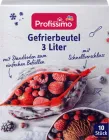Пакети - zip для заморозки продуктів Profissimo Quick'n Fresh 3 L, 10 шт.