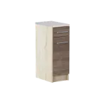 Кухонний модуль Еверест Еко Низ ящик 300 зі стільницею Комбі Дуб Сонома Трюфель 30х46х85 см